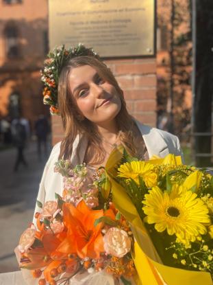 Gaia brilla: dallo stage alla laurea con grinta e talento